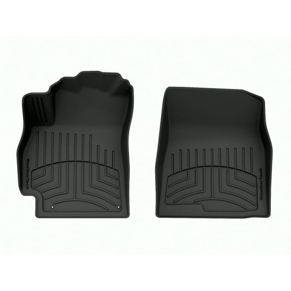 WeatherTech FloorLiner HP Custom Fit Floor Mats compatible with Hyundai Elantra N, Elantra Hybrid, Elantra - 1st Row (Driver & Passenger), Black