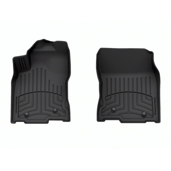 WeatherTech FloorLiner HP Custom Fit Floor Mats compatible with Lexus NX Hybrid, NX - 1st Row (Driver & Passenger), Black