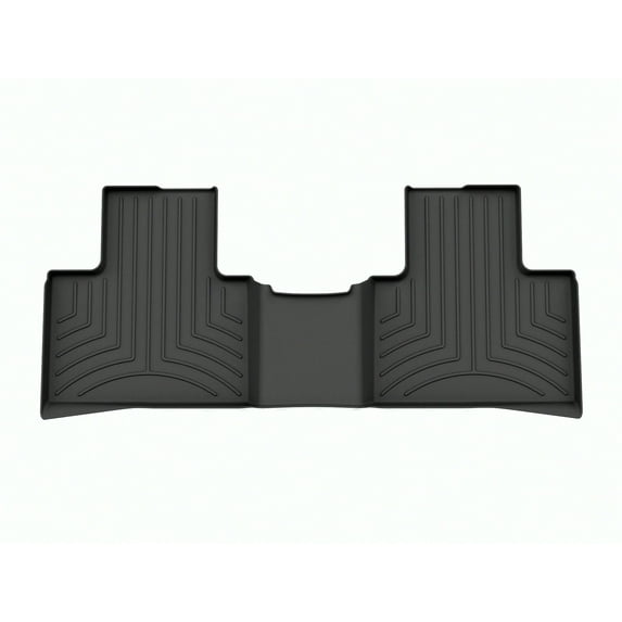 WeatherTech FloorLiner HP Custom Fit Floor Mats compatible with Lexus RX Hybrid, RX Plug-In Hybrid, RX 500h, RX - 2nd Row, Black