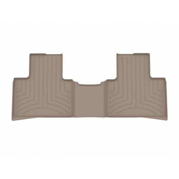 WeatherTech FloorLiner HP Custom Fit Floor Mats compatible with Lexus RX 500h, RX, RX Hybrid, RX Plug-In Hybrid - 2nd Row, Tan