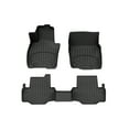 thumbnail image 1 of WeatherTech FloorLiner HP Custom Fit Floor Mats compatible with Mazda CX-70, CX-90, CX-90 PHEV, CX-70 PHEV - 1st & 2nd Row, Black, 1 of 5