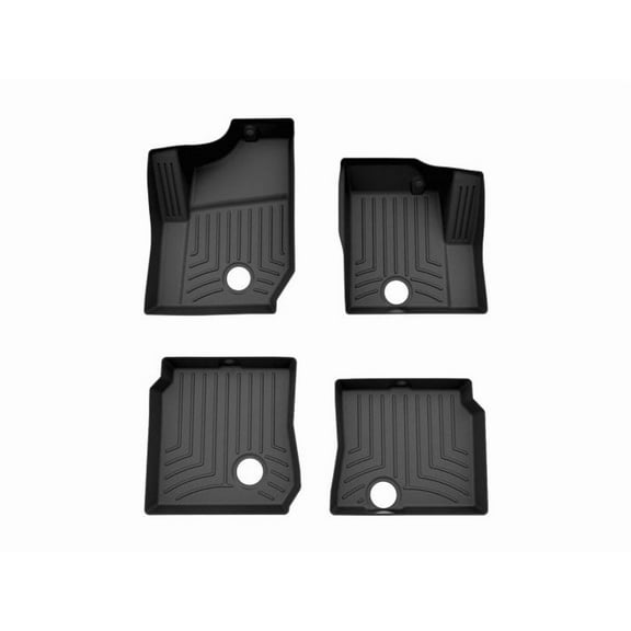 WeatherTech FloorLiner HP Custom Fit Floor Mats compatible with Polaris Polaris General 41000, Polaris General XP 41000 - 1st & 2nd Row, Black