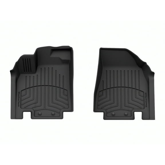 WeatherTech FloorLiner HP Custom Fit Floor Mats compatible with QX60, Pathfinder, qx65 - 1st Row (Driver & Passenger), Black