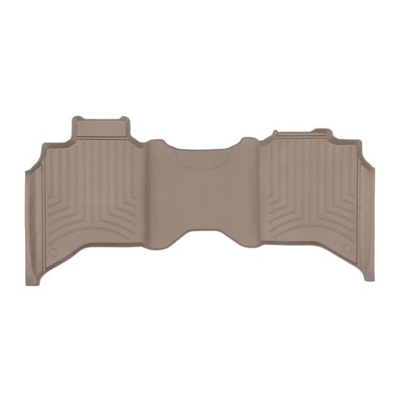 WeatherTech FloorLiner HP Custom Fit Floor Mats compatible with Ram 2500/3500, Ram Truck 2500/3500 - 2nd Row, Tan