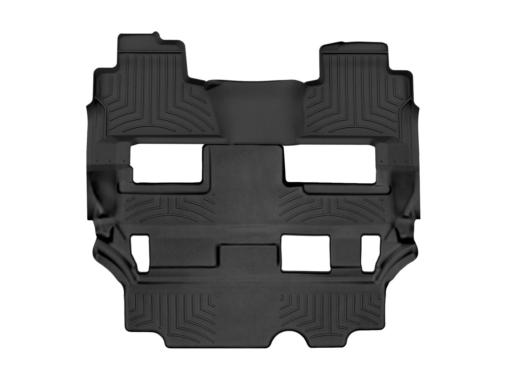 WetherTechFloorLinerHPCtomFitFloorMtcomptiblewithThoe,Ykon-Twopiece-2ndnd3rdrowcoverge,Blck