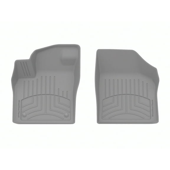 WeatherTech FloorLiner HP Custom Fit Floor Mats compatible with VW Atlas Cross Sport, Atlas - 1st Row (Driver & Passenger), Grey