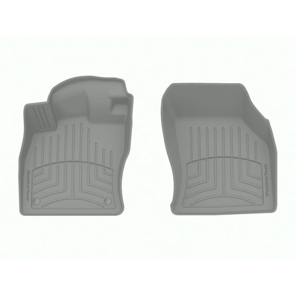 WeatherTech FloorLiner HP Custom Fit Floor Mats compatible with VW Jetta GLI, Jetta - 1st Row (Driver & Passenger), Grey