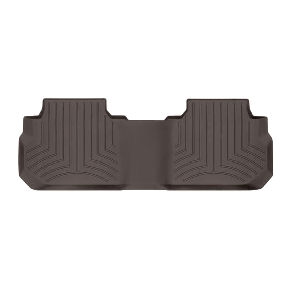 WeatherTech FloorLiner HP Custom Fit Floor Mats compatible with XT6, Blazer, Acadia - 2nd Row, Cocoa