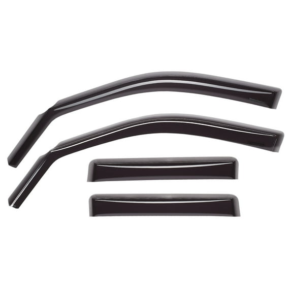 WeatherTech Front and Rear Window Deflector Set (Dark Tint)