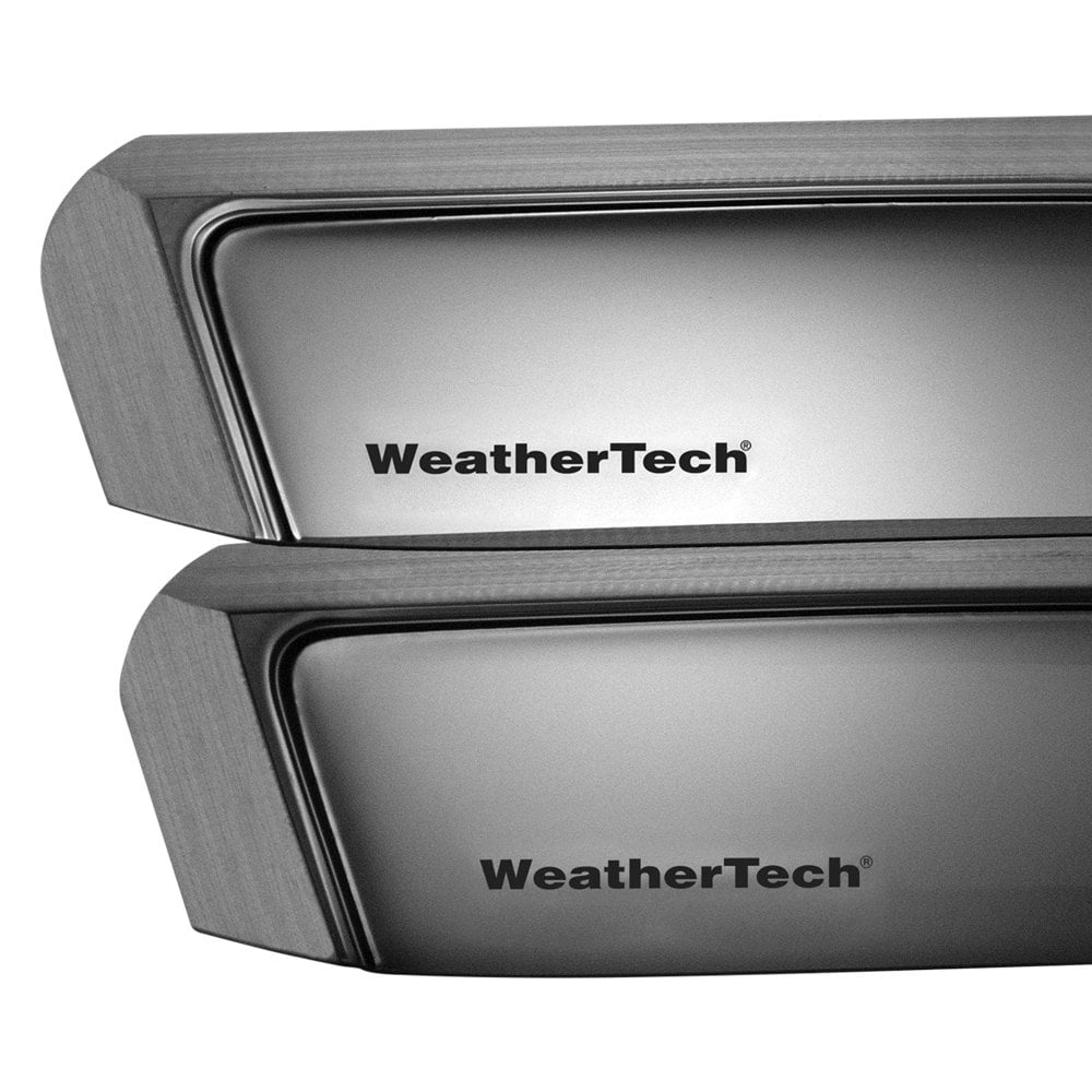 WeatherTech Front and Rear Window Deflector Set (Dark Tint)