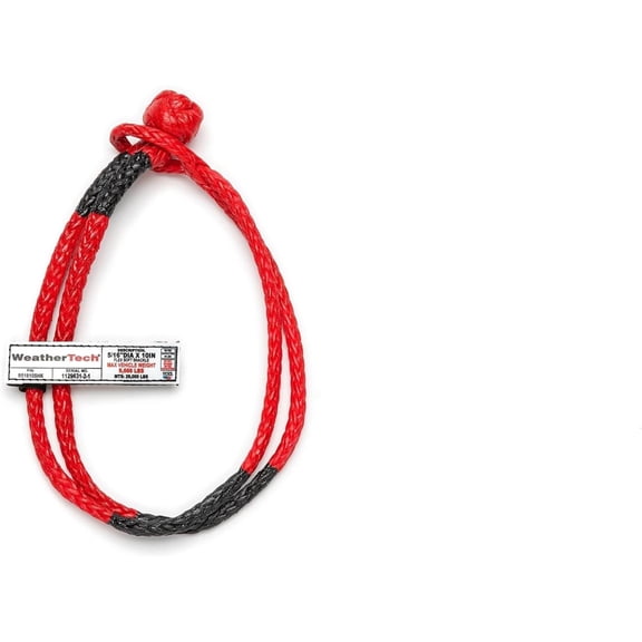 WeatherTech Kinetic Recovery Soft Shackle - 5/16" x 10 Inch, 29.000 lb MTS