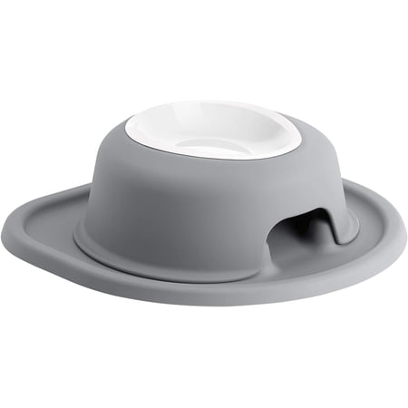 WeatherTech Single High Pet Feeding System w/Plastic Dog/Cat Bowls