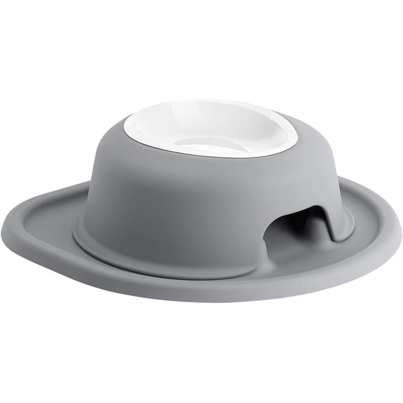 WeatherTech Single High Pet Feeding System w/Plastic Dog/Cat Bowls