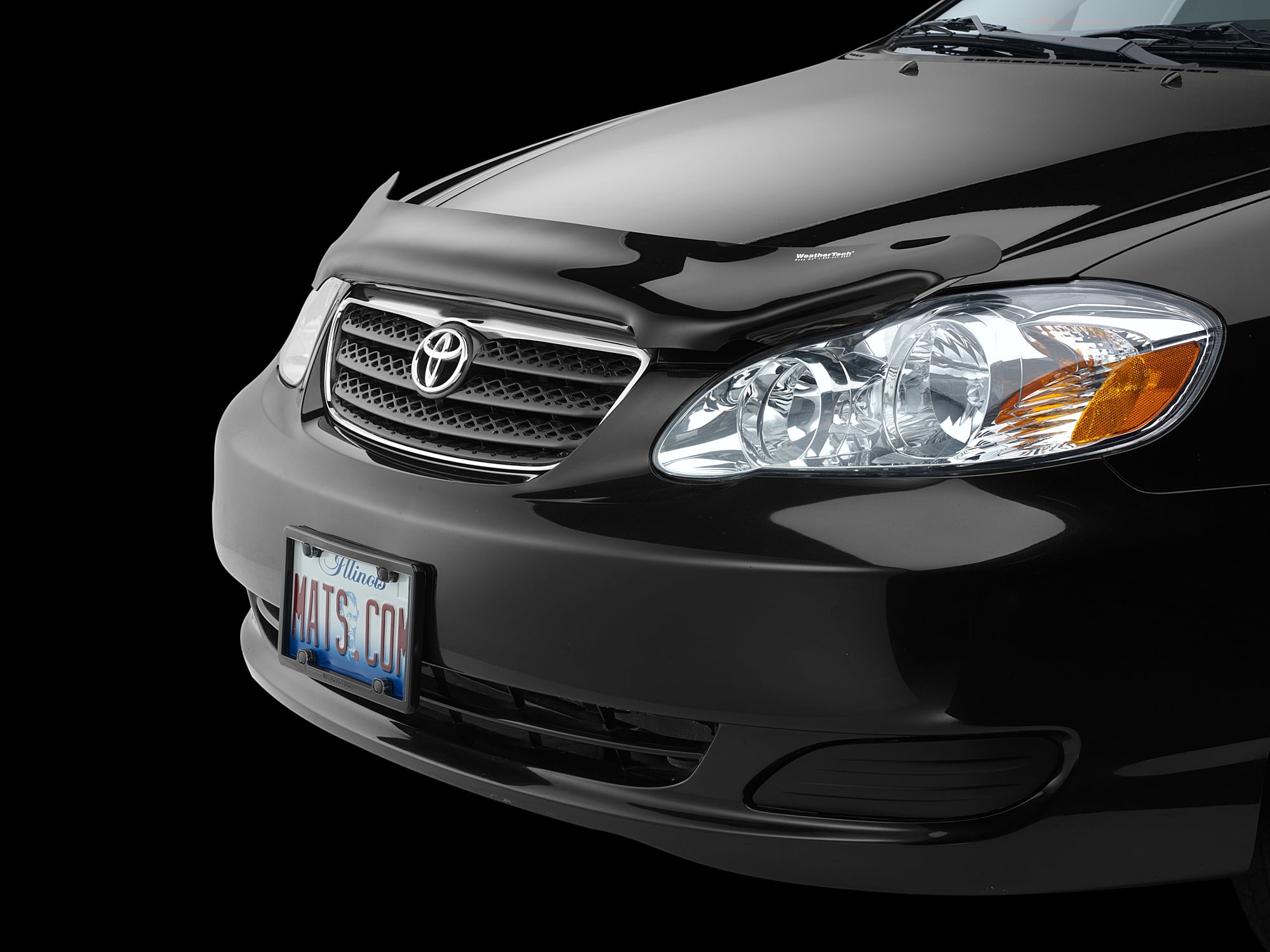 WeatherTech Stone and Bug Deflector Custom Fit Hood Deflector compatible with 2003 2008 Toyota Corolla Walmart