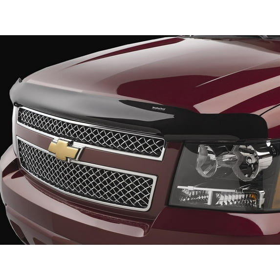 WeatherTech Stone and Bug Deflector Custom Fit Hood Deflector compatible with Chevrolet Avalanche, Tahoe, Suburban