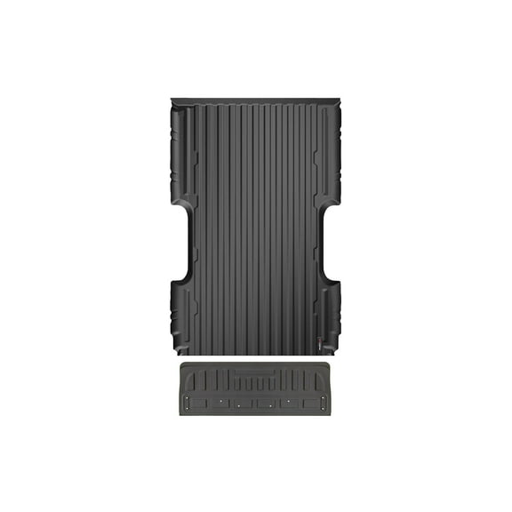 WeatherTech TechLiner Truck Bed Liner compatible with Sierra 1500, Sierra 2500HD/3500HD, Silverado 2500HD/3500HD, Silverado 1500 - Complete Set (Bed Liner and Tailgate Liner), Black