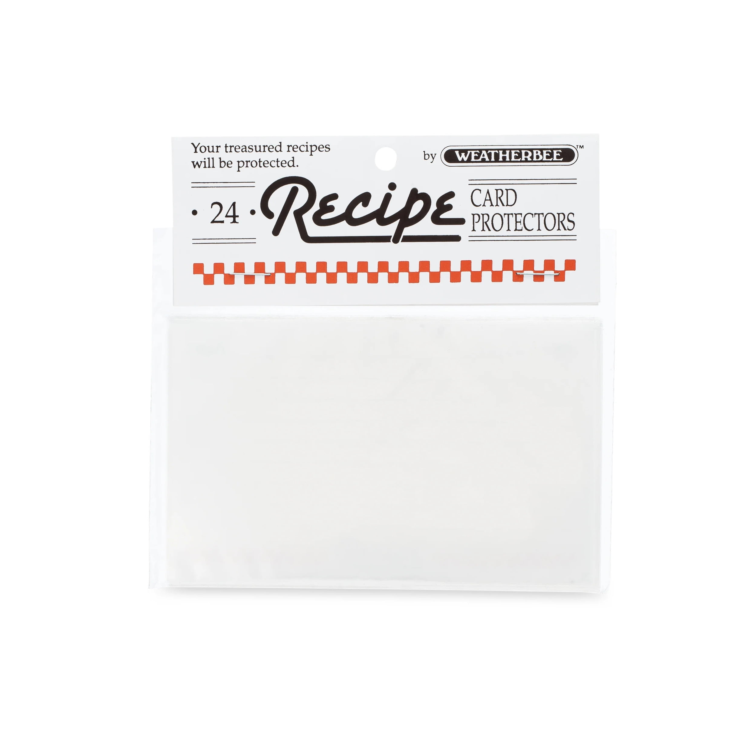 Weatherbee Recipe Card Protectors