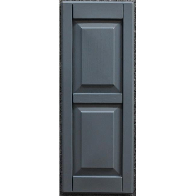 Weatherbest 12 x 71 In. Raised Panel Exterior Decorative Shutters ...