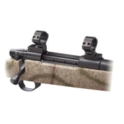 Weatherby Vanguard Mount with Rings, Medium, 1 in, Black