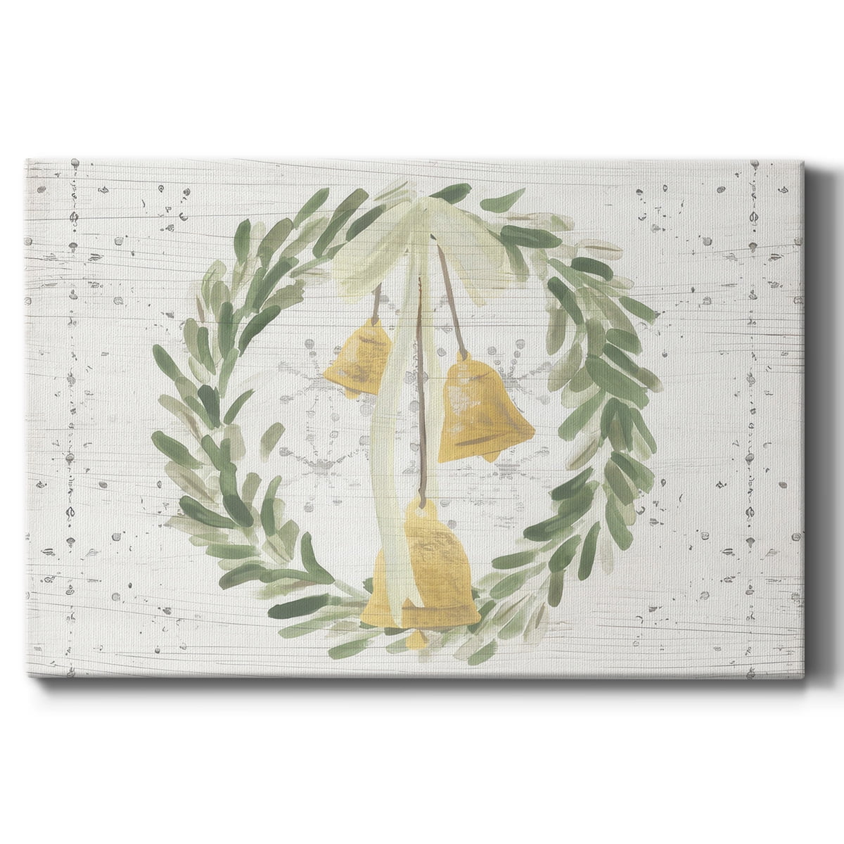 Weathered Aspen Wreath Collection A- Gallery Wrapped Canvas