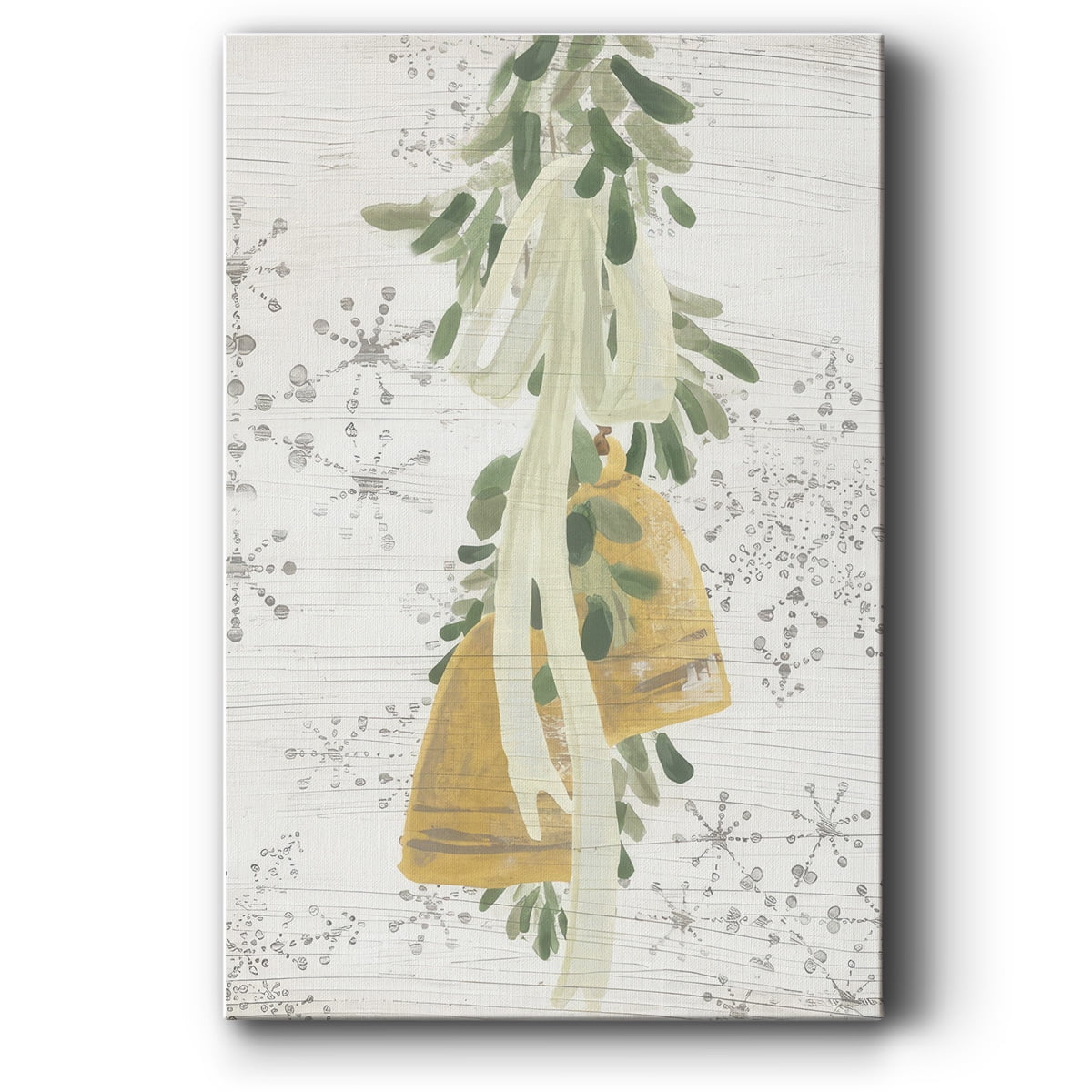 Weathered Aspen Wreath Collection B- Gallery Wrapped Canvas