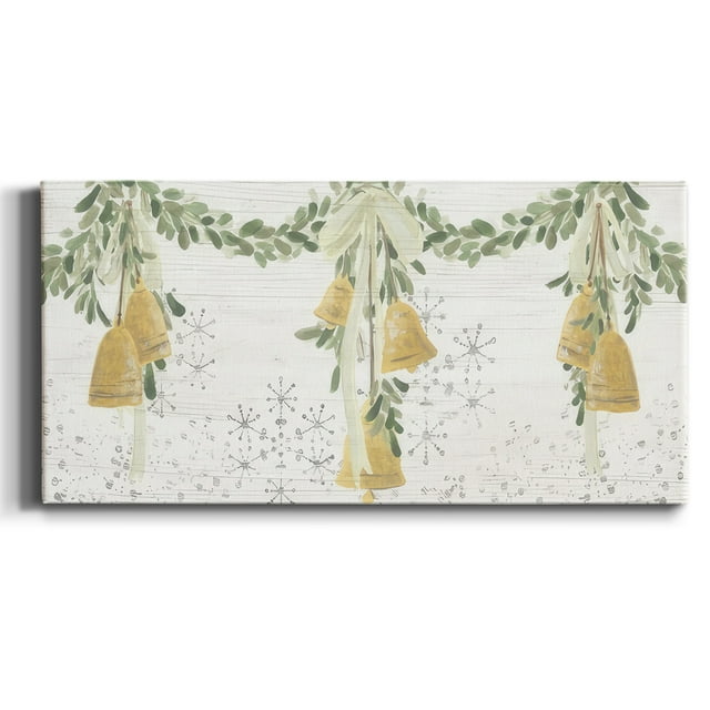 Weathered Aspen Wreath Collection D- Gallery Wrapped Canvas