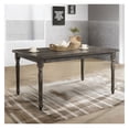 thumbnail image 1 of Weathered Grey Dining Table with Rectangular Top, 1 of 5