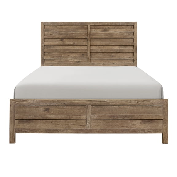 Weathered Pine Rustic Frame, Bedroom Queen Bed Choice, Furniture Frame