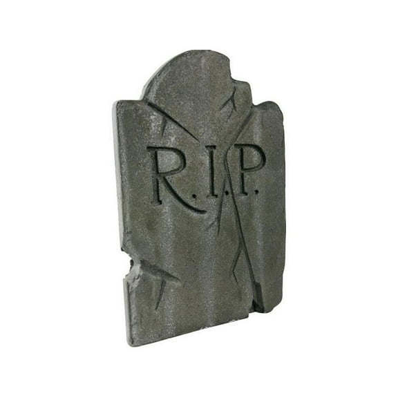 Weathered RIP Halloween Tombstone