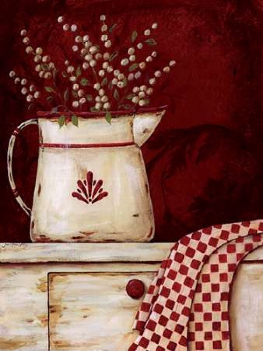 Weathered Whites Canvas Art - Jo Moulton (18 x 24)