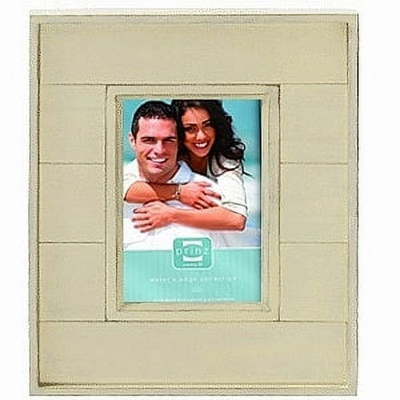 Weathered-wood ivory CAROVA frame by Prinz - 5x7