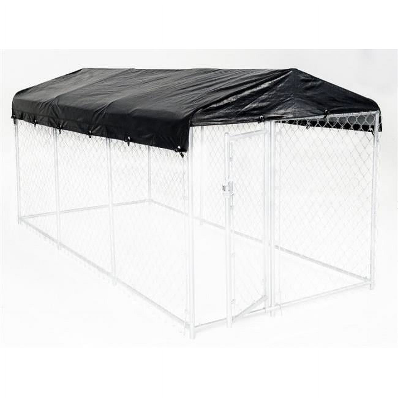 Weatherguard Kennel Cover only; Black 5 W X 15 L ft.