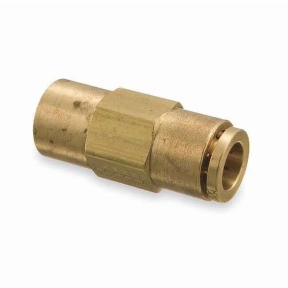 Weatherhead Female Connector,1/8-27,3/8 In Tube Sz 1866X6X2