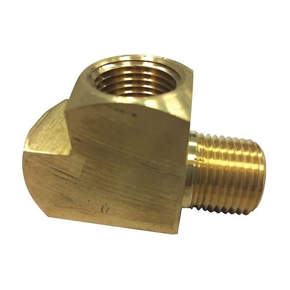 Weatherhead Hose Adapter,1/4",NPTF,1/4",NPTF 3750X4