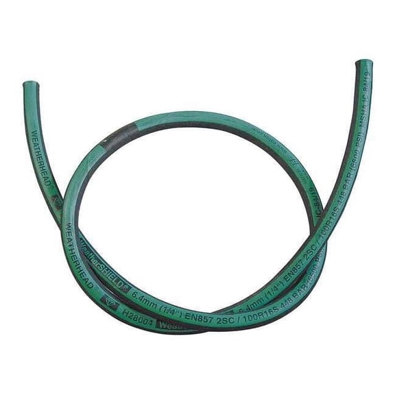 Weatherhead Hydraulic Hose,1/4" ID,50 ft. L H28004-50