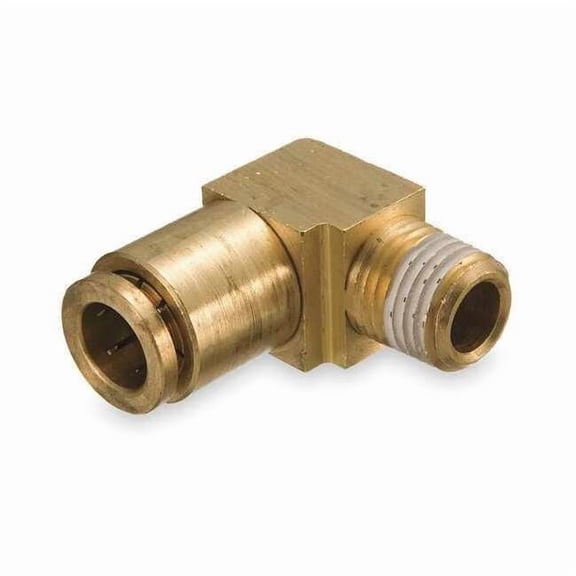 Weatherhead Elbow,Brass,Push-Fit1/2in,NPTF3/8in 1869X8