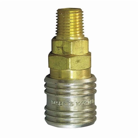 Weatherhead Coupler Body,(M)NPT,1/2,Brass 550