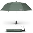 thumbnail image 1 of Weatherman Umbrella - Collapsible Umbrella - Windproof Umbrella Resists Up to 55 MPH Winds (Sage), 1 of 8