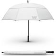 thumbnail image 1 of Weatherman Umbrella - Stick Umbrella - Windproof Umbrella Resists Up to 55 MPH Winds (White), 1 of 7