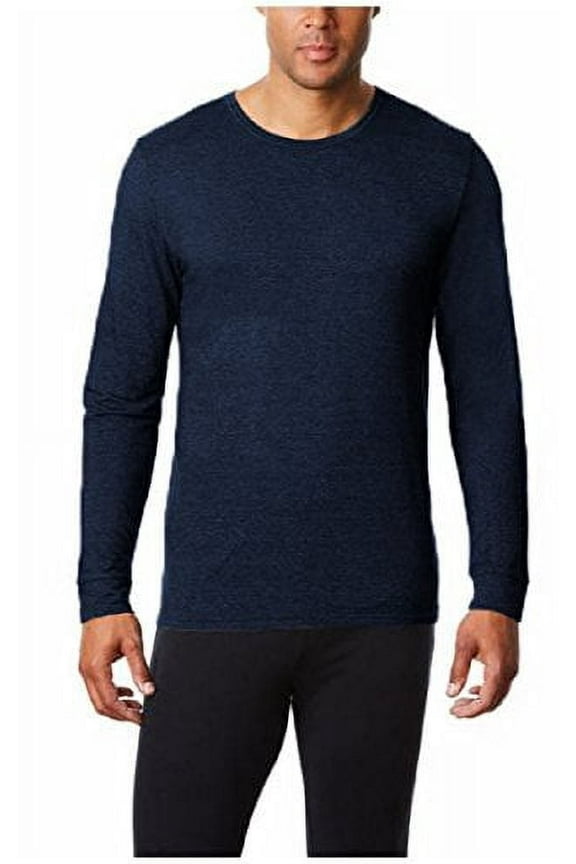 32 Degrees Heat Men's Performance Mesh Tee (Navy, Large)