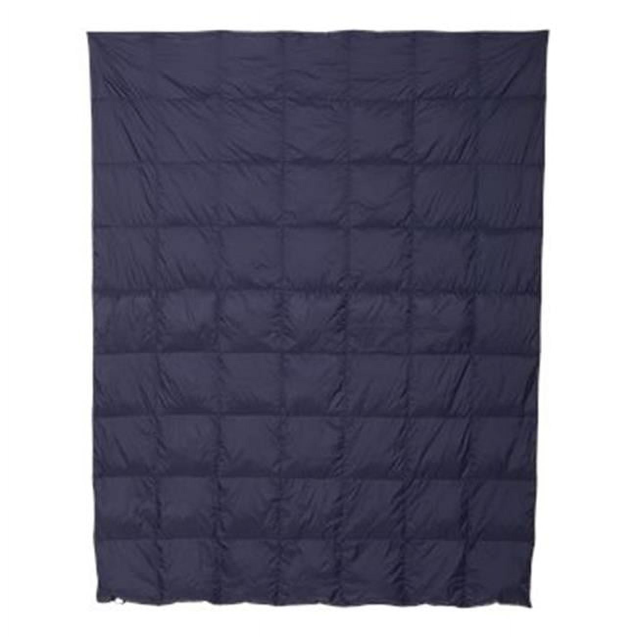 Weatherproof - 32 Degrees Packable Down Blanket - 18500 - Classic Navy