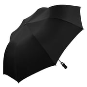 Weatherproof 56" Folding Golf Umbrella, Auto Open, Two Person, Windproof, Black Blue