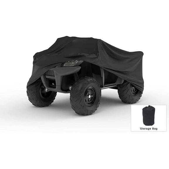 Weatherproof ATV Cover Compatible With 2018 Can-am Outlander North Edition 850 - Outdoor & Indoor - Protect From Rain Water, Snow, Sun - Reinforced Securing Straps - Trailerable - Free Storage Bag