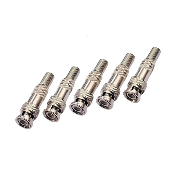 Weatherproof BNCQ9 Video Connectors With Coppered Cores For Outdoor Monitoring And Rapid Maintenance Access