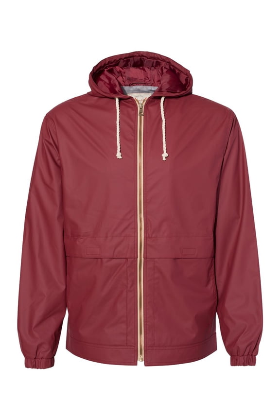 Vintage Hooded Rain Jacket