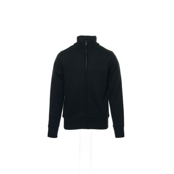 Weatherproof Black Heather Full Zip Sweater , Size Small