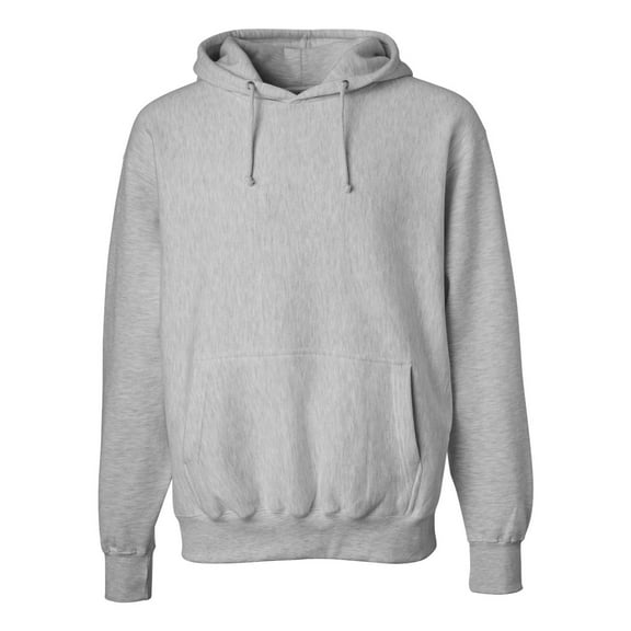 Weatherproof - Cross Weave Hooded Sweatshirt - 7700 - Heather Grey - Size: M