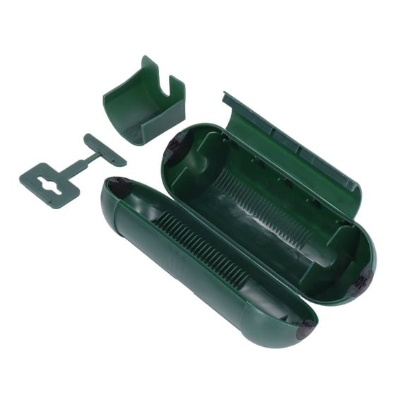 Weatherproof Electrical Connection Box, High?Protection Outdoor Extension Cord Cover Green ABS?Material Waterproof ?? For Pool?pumps?? Without Claws
