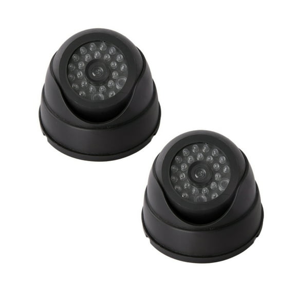 Weatherproof Fake Security Camera LED Blinking Light For Outdoor Indoor Security