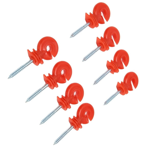 Weatherproof Fence Insulators , Sun Rain <span Style="background:red"></span> For Electric Fencing, Durable Plastic Steel